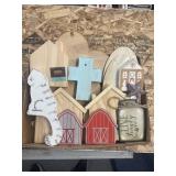 Wood craft lot