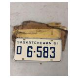 Dealer plate