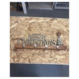 Merry Christmas coat rack