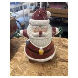 Santa cookie jar