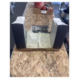 Vintage planted speakers