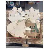 Wood craft lot
