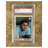 1978 topps Tony Perez card graded