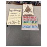 Wood wall decor
