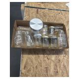 Assorted jars