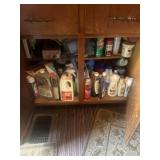 Contents of bottom cabinet