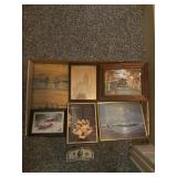 Framed prints and paintings