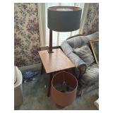 Table and lamps