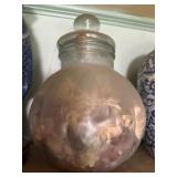 Large glass jar