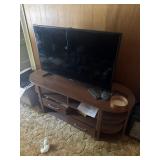 Tv stand with tv