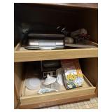 Contents of cabinet
