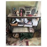 Shelf and contents