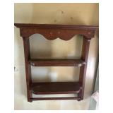 Wood shelf