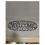 Welcome sign