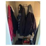 Contents of closet