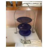 Cobalt 3 tier stand