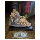 Oriental statue