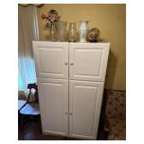 Cabinet with contents
