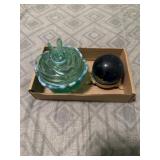 Covered dish and paper weight