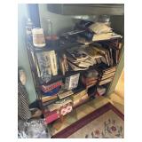 Assorted lot with shelf