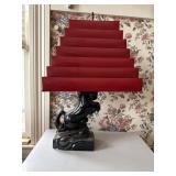 Vintage horse lamp
