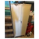 Cabinet with contents
