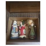 Santa statues