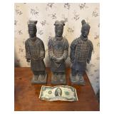 Oriental statues