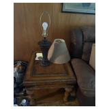 End stand and lamp