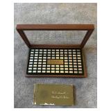 Silver centennial ignot collection