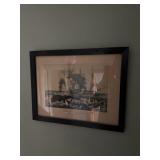 Currier and Ives print whale fishery