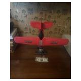 Pump toy airplane