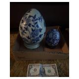 Blue eggs