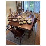 Richardson bros cherry dining table with leafs