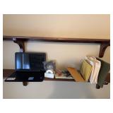 Laptop no chords and office supplies
