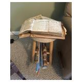 Stool and ephemeral