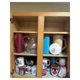 Contents of cabinet