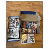 Baseball and football cards