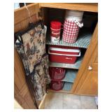 Contents of cabinet