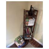 Shelf with contents