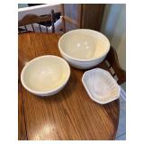 Large mixing bowls