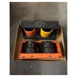 Rae Dunn Halloween mugs