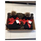 New winter hats and scarfs