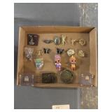 Jewelry, belt buckles and misc