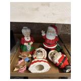 Christmas statues
