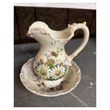 Pitcher and bowl