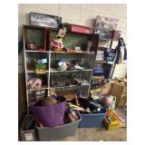 Childrenï¿½s toys with shelf