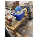 3 tables with contents and back side included