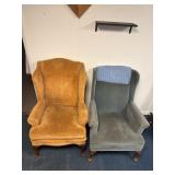 Wing back chairs