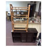 Cabinet and rack